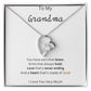 Grandma - Heart of Gold - Forever Love Necklace - Give Smiles Away