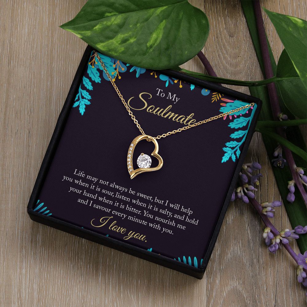 To My Soulmate - Forever Love Necklace - Give Smiles Away